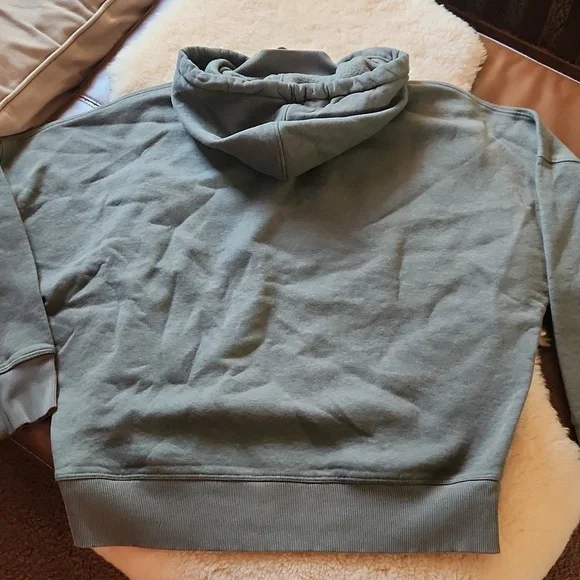 Tasc Green Mockneck Hoodie Womens Size M - Picture 6 of 7